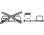 IC-S straightener for pitch 7,5 or 15 mm