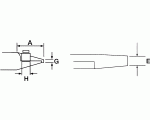 Automatische draadstripper 0,2 tot 6mm² met stop