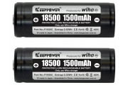 Battery set, 18500 Li-ion