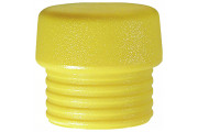 Medium-hard hammer face, yellow.
