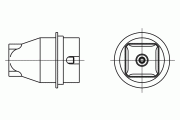 Nozzle 4 heated sides NQ10