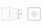 Buse avec 4 côtés chauffants NQ45