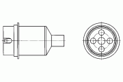 Meetmondstuk voor calibratie NA20