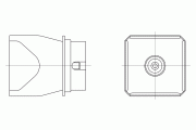 Nozzle 4 heated sides NQ40