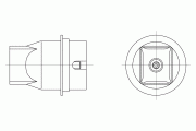 Nozzle 4 heated sides NQ20