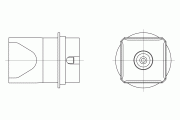 Nozzle 4 heated sides NQ35