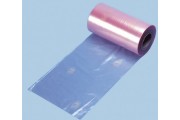 Tubular film pink with ESD sign