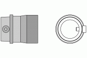 Adaptateur buse à air chaud TNA pour WTHA