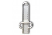 Stainless steel lateral post with handle
