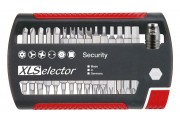 Coffret d'embouts XLSelector Security Standard 25 mm