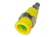 Safety socket 4mm (nut)