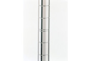 Super Erecta SiteSelect poteau de rayonnage industriel, chromé