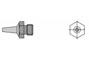 Round nozzle for HAP 1 / HAP 200