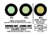 Humidity indicatord card 5, 10, 60%