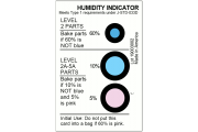 3 spot humidity indicator card: 5, 10, 60%