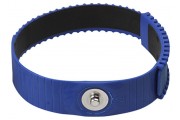 Adjustable thermoplastic wrist band, 4mm stud