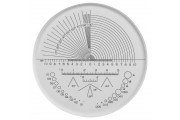 Reticle, Precision measuring scale for lengths, angles and diam