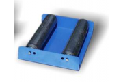 Unwinder for heat-shrink film roll