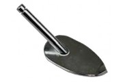Moyenne spatule chromée pour fer 6mm