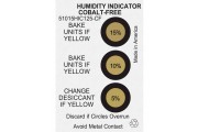 Cobalt-free humidity indicator card 5, 10, 15%
