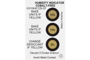 Cobalt-free humidity indicator card 5, 10, 15%