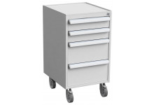  - ESD 45/66-6 drawer unit on castors, 4 drawers