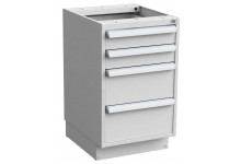  - ESD 45/66-6 drawer unit on 4-drawer, plinth