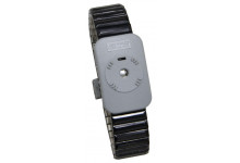  - Bracelet métallique à double conducteur ,  fiche 3,4 mm