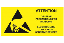  - Labels "ATTENTION" adhesive