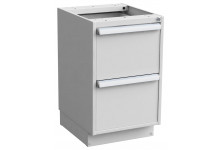  - ESD 45/66-15 drawer unit with 2 drawers, plinth