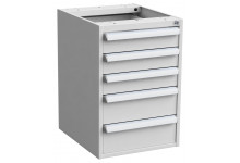  - Drawer unit ESD 45/66-2 fitted with 5 drawers