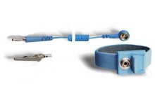 ITECO - Adjustable wrist strap DK10 with coiled cord DK10 / banana plug