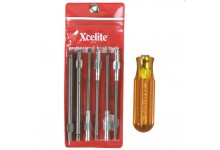 Weller XCELITE - Torx screwdriver 6 piece tool set 99XTD7