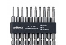 WIHA - Professionele bolvormige TORX bitset 70 mm