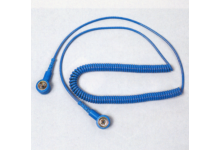  - Coiled cord with female studs