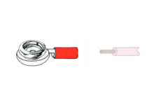 ITECO - Drukknoop vrouwelijk 10mm dat moet worden gekrompen