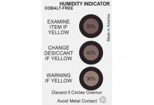  - Carte indicatrice d'humidité sans Cobalt 30, 40, 50%