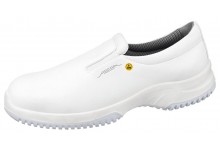 ABEBA - Chaussures ESD UNI6 Microfibre blanches