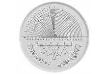 ESCHENBACH - Reticle, Precision measuring scale for lengths, angles and diam