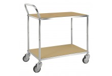  - ESD table trolley with shelves one handle