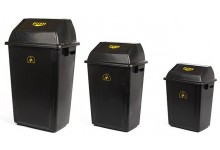  - ESD waste bin with lid