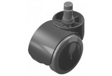  - Conductive castor with rubber 50mm