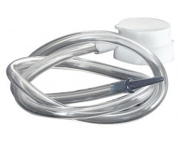Extension hose for compressed gas spray
