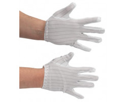 ESD textile gloves x10