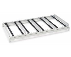 Roller top FiFo Flow Rack rear extension ESD