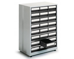High density storage cabinet