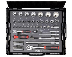 Nut driver and bit set 1/4