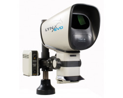 Lynx EVO with multi-axis stand and ring light