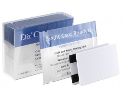 Card reader cleaning card