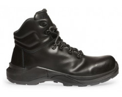 Ankle boots with shoelaces black
